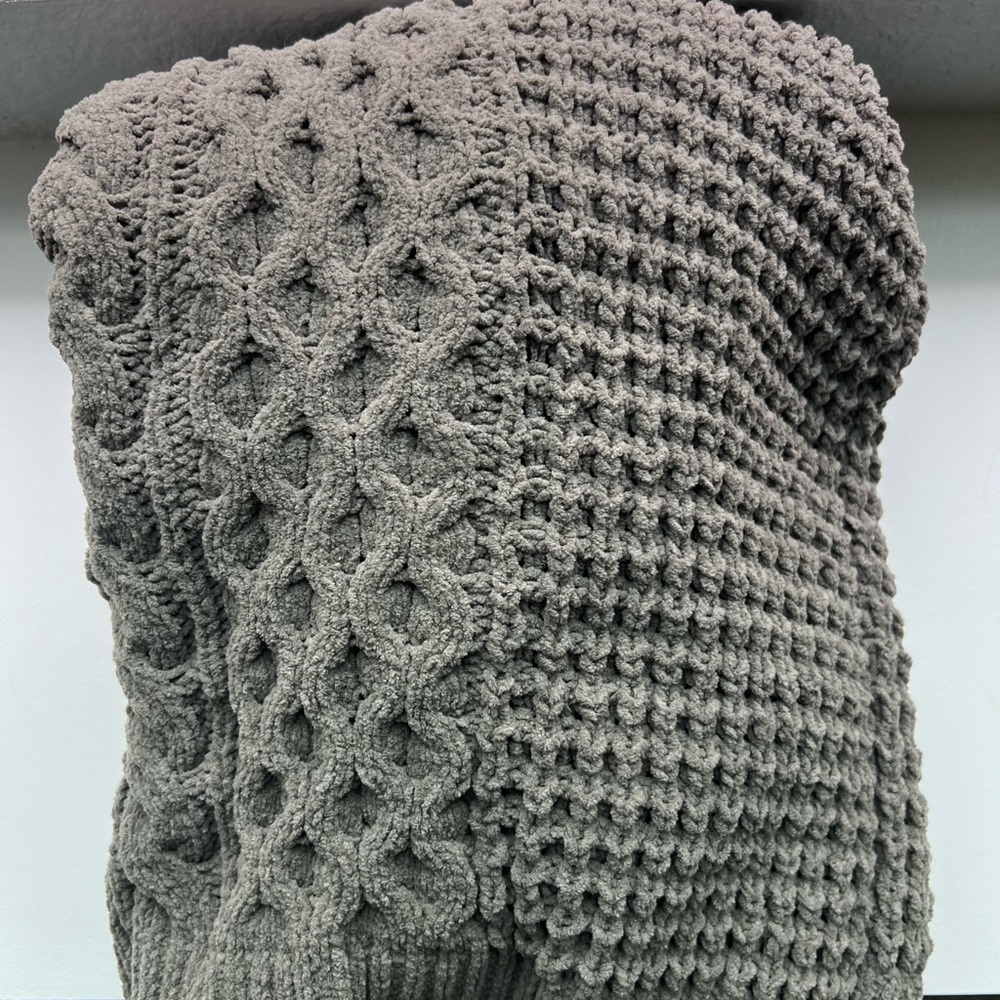 Never worn, ALTAR’D State chenille cable knit cardigan - Picture 6 of 7